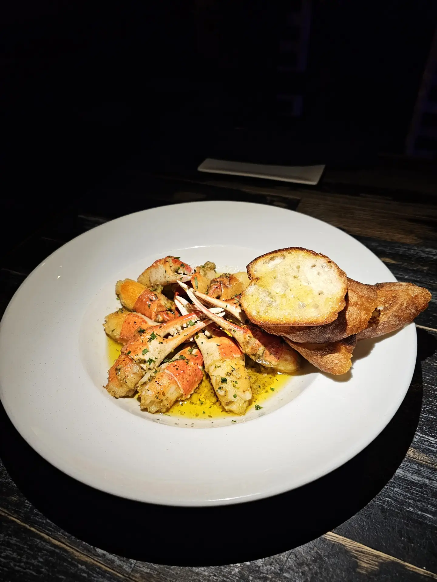 Crab claws.